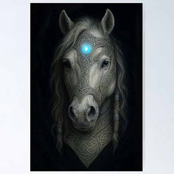 Item preview, Caballo blanco celta designed and sold by jaydawnooo.