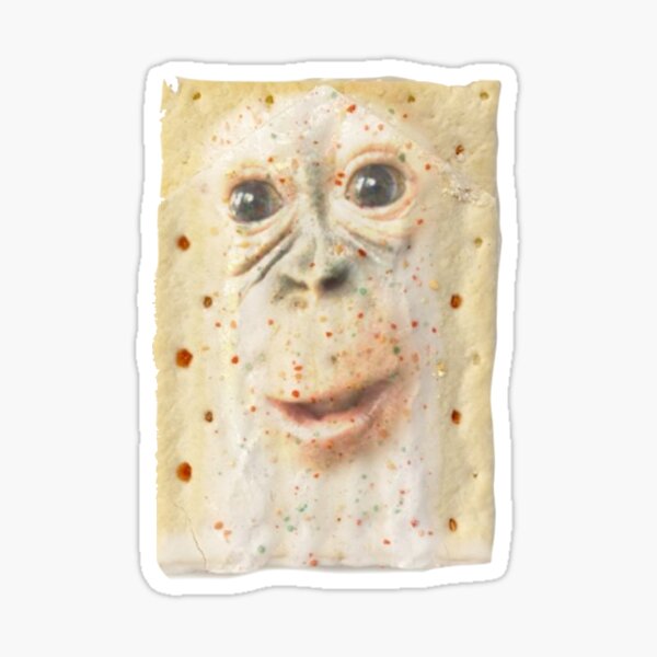 Item preview, Poptart Orangutan designed and sold by ProducePrimates.