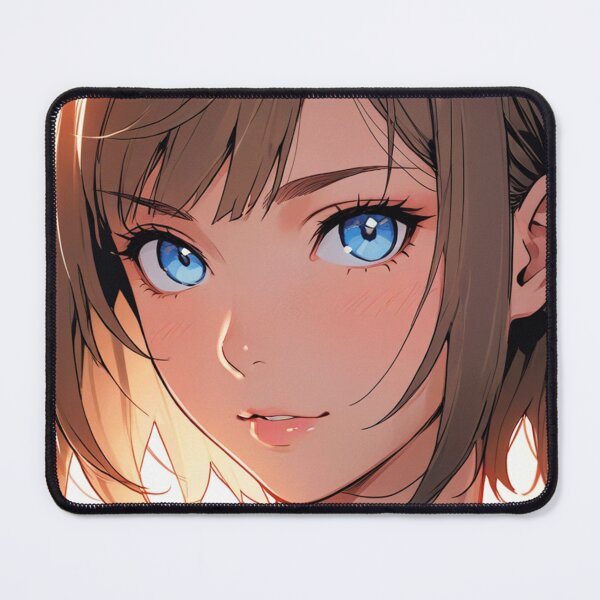 Item preview, Anime girl with blue eyes designed and sold by anime-black.