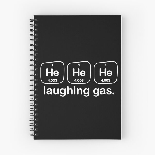 Item preview, HeHeHe Laughing Gas – Funny Periodic Table Science Gift designed and sold by StemMerch247.