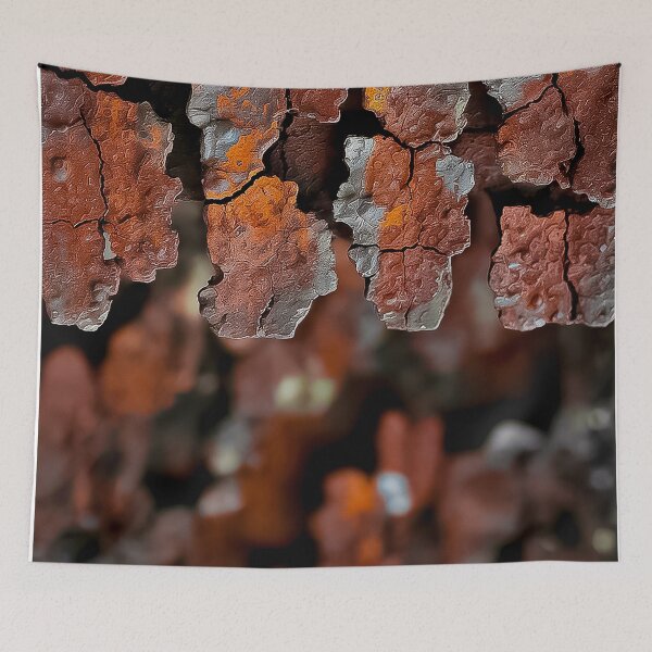 Item preview, Rusty Metal Texture Abstract Unique Industrial Style Art designed and sold by Amanda's Factory.
