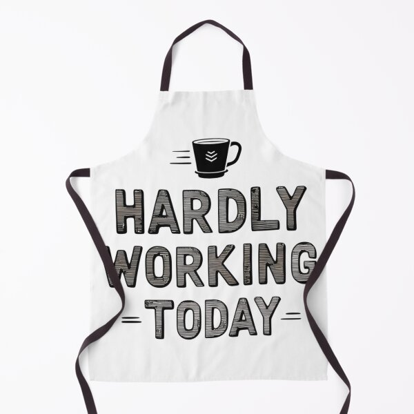 Item preview, Hardly Working Today – Funny Office Coffee Quote Design designed and sold by NRcollections24.
