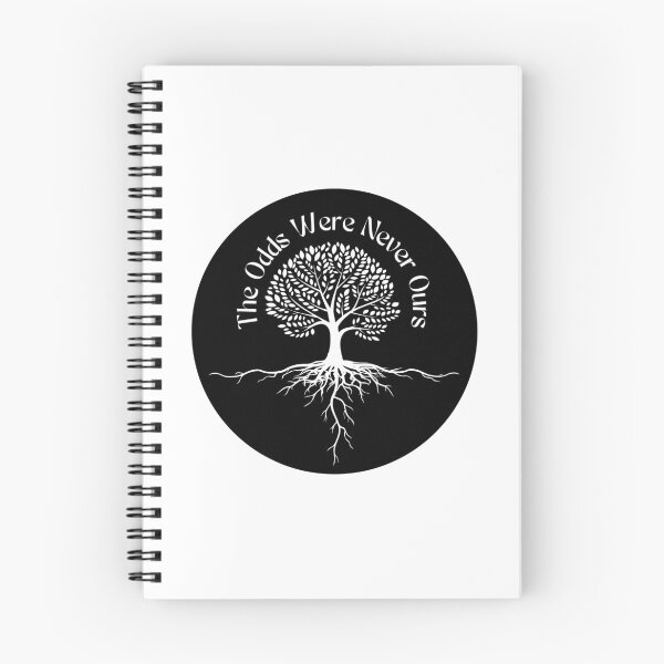 Item preview, The Odds Were Never Ours – Dark Quote Inspired by The Hunger Games Universe designed and sold by VickyKing.