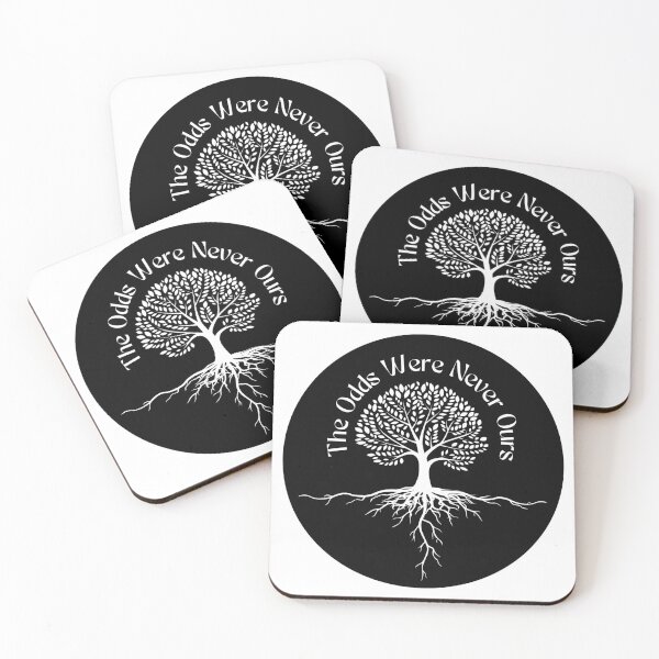 Item preview, The Odds Were Never Ours – Dark Quote Inspired by The Hunger Games Universe designed and sold by VickyKing.