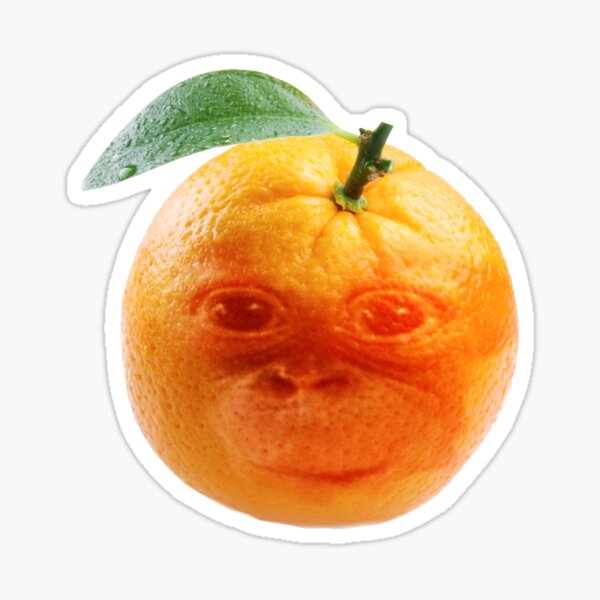 Vista previa del artículo con la obra «Orangeutan», diseñado y vendido por ProducePrimates.