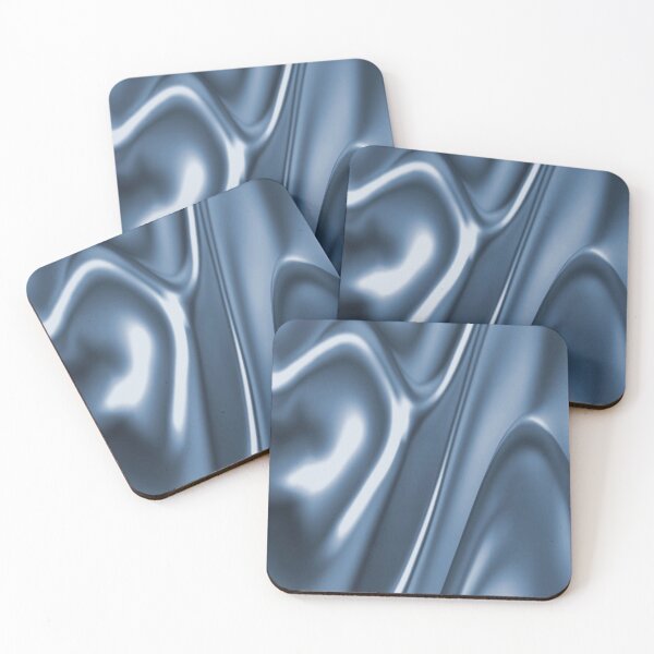 Item preview, Whispering Neon Steel Blue designed and sold by ArtC-Designs by Kathy Higgins.