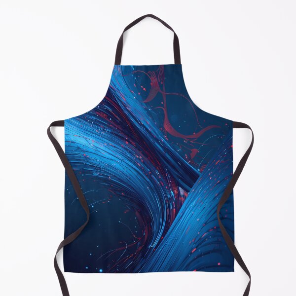 Item preview, Red Blue Creative Fluid Art Dynamic Colors Lines designed and sold by ART ATTACK ZONE.