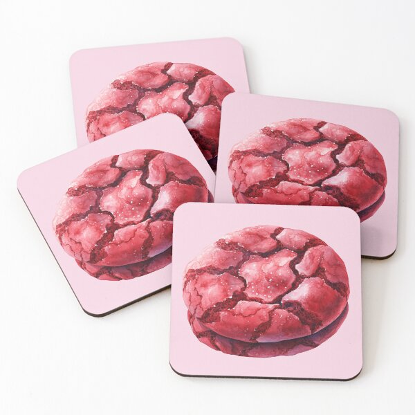 Item preview, Two Red Velvet Cookies designed and sold by Violet Peonies.
