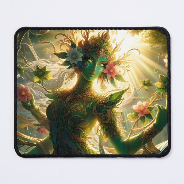 Item preview, Ethereal Nature Figure Golden Light Design designed and sold by PandaTShirtShop.