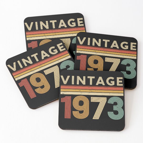Item preview, Vintage 1973 – Retro 52th Birthday Gift  designed and sold by svarupa.