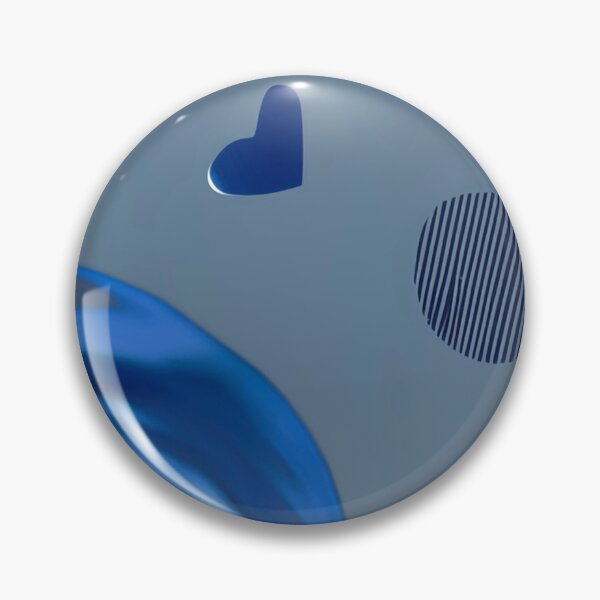 Item preview, Blue Hearts In Orbit designed and sold by ArtC-Designs by Kathy Higgins.