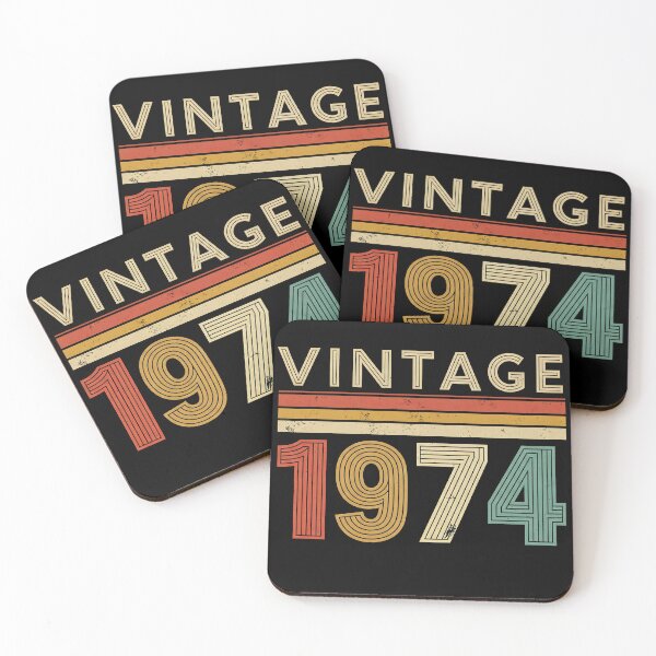 Item preview, Vintage 1974 – Retro 51th Birthday Gift  designed and sold by svarupa.