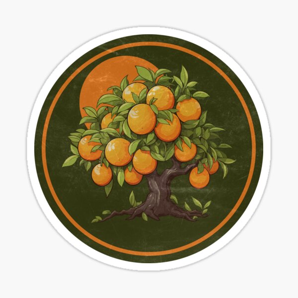 Item preview, Vintage Mandarin Tree designed and sold by aussieexplore.