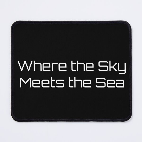 Item preview, Where the Sky Meets the Sea designed and sold by Ninjacatoff.