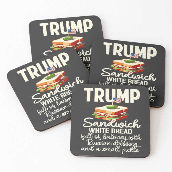 Item preview, Anti Trump Sandwich Sign Funny design designed and sold by Colorfulman.