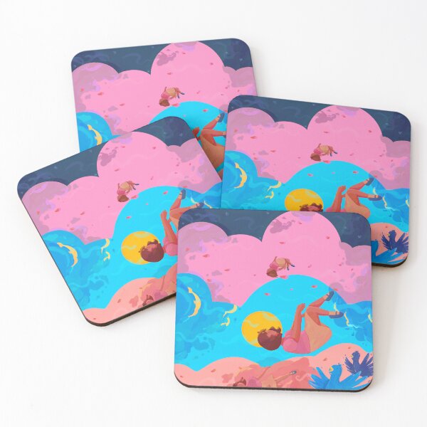 Item preview, girl and bird family designed and sold by thegoofydoodler.