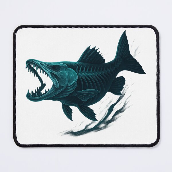 Item preview, Deep-sea predator – skeleton of a predatory fish designed and sold by Digal92.