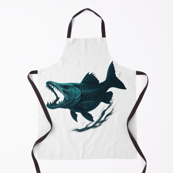 Item preview, Deep-sea predator – skeleton of a predatory fish designed and sold by Digal92.
