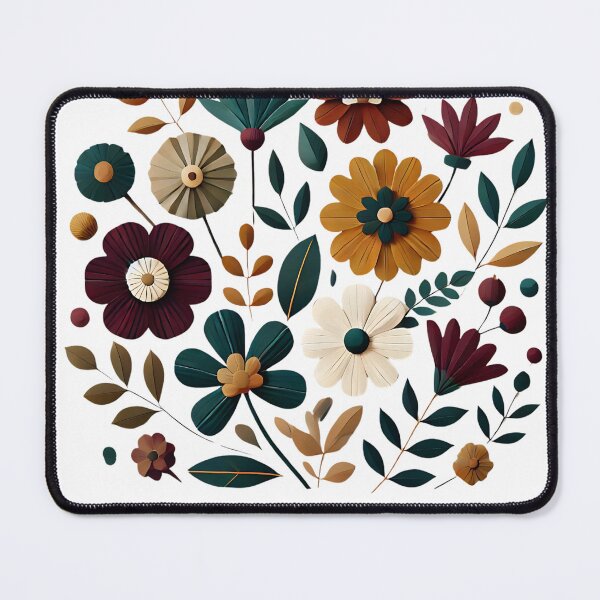 Item preview, Modern Paper-Cut Flowers – Elegant Botanical designed and sold by Luxe & Lovely Finds.