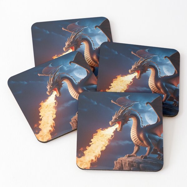 Item preview, Fire dragon designed and sold by whatthefoxsays.