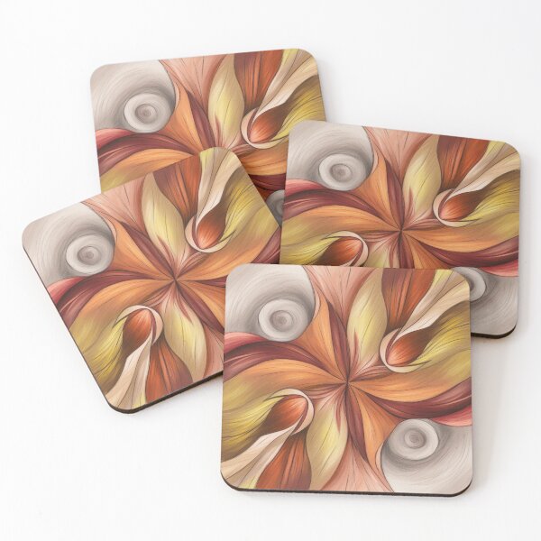Item preview, Whirlwind Amber Leaf Fusion designed and sold by Harmonic_Layers.