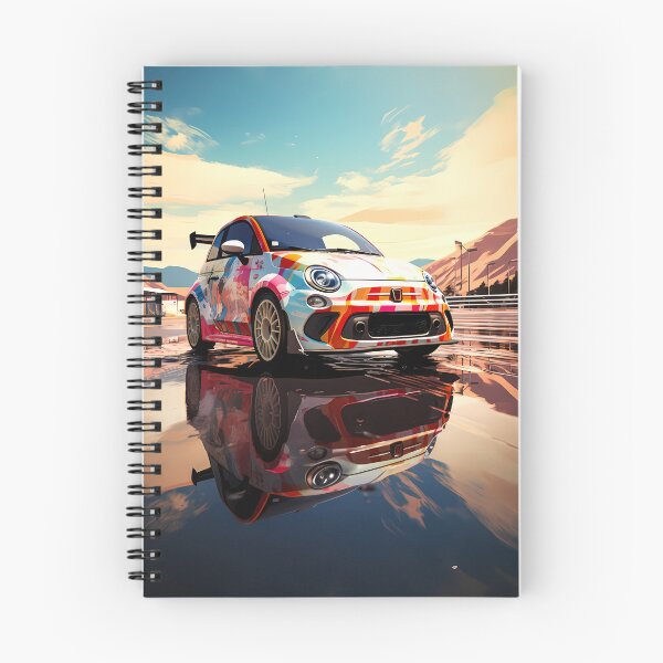 Item preview, High Performance Compact Car In Vibrant Artwork designed and sold by RevUpDesign.