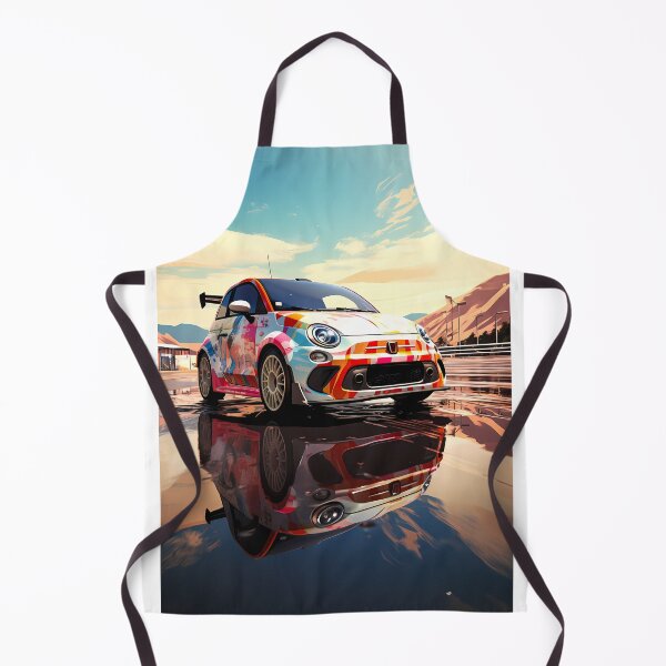 Item preview, High Performance Compact Car In Vibrant Artwork designed and sold by RevUpDesign.
