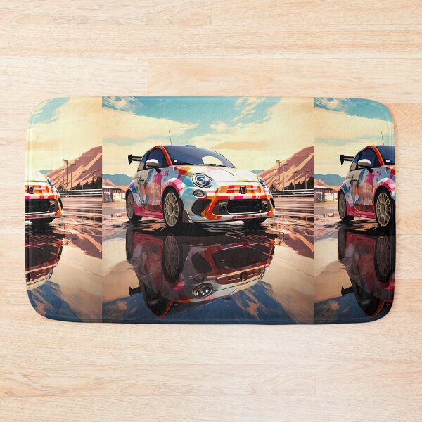 Item preview, High Performance Compact Car In Vibrant Artwork designed and sold by RevUpDesign.