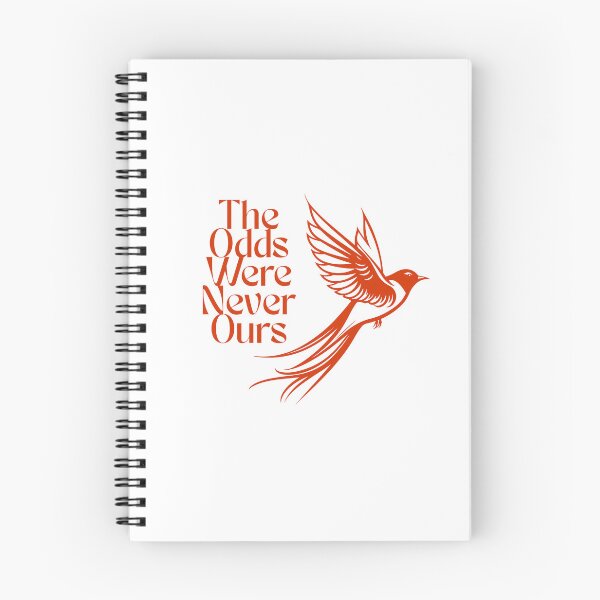 Item preview, The Odds Were Never Ours – Bird. Quote Inspired by The Hunger Games Universe designed and sold by VickyKing.