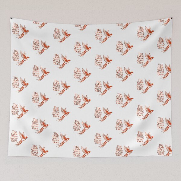 Item preview, The Odds Were Never Ours – Bird. Quote Inspired by The Hunger Games Universe designed and sold by VickyKing.