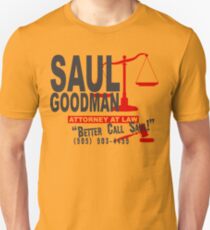 Saul Goodman Gesetz Funny Geek Nerd Slim Fit T-Shirt
