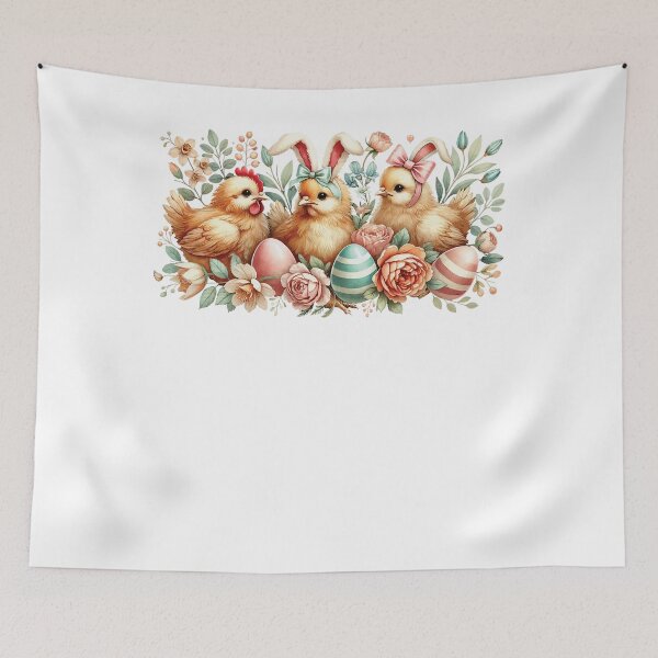 Item preview, Easter Chicks Vintage Retro Chickens designed and sold by LuminOrb.