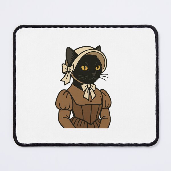 Item preview, Elegant Black Cat – Victorian Era Vector Illustration designed and sold by ALITOPRINCE.