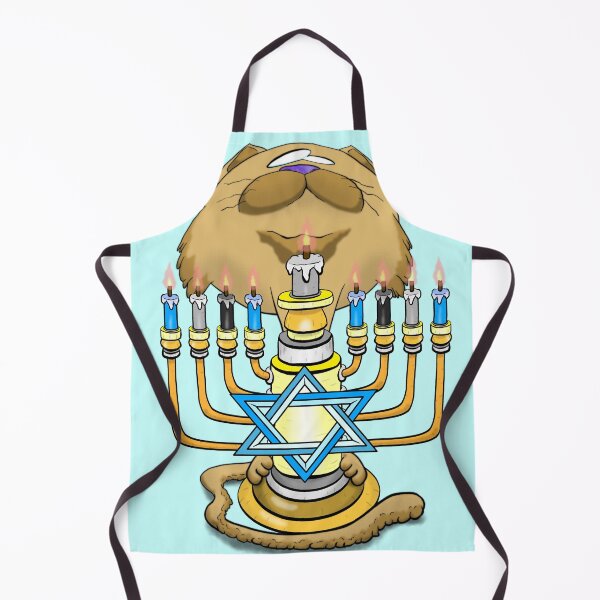 Item preview, Big Head Hanukkah Cat designed and sold by 404colors.