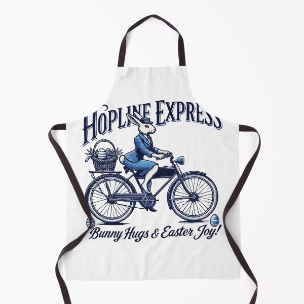 Item preview, Easter Joy With Hopline Express Retro designed and sold by LuminOrb.