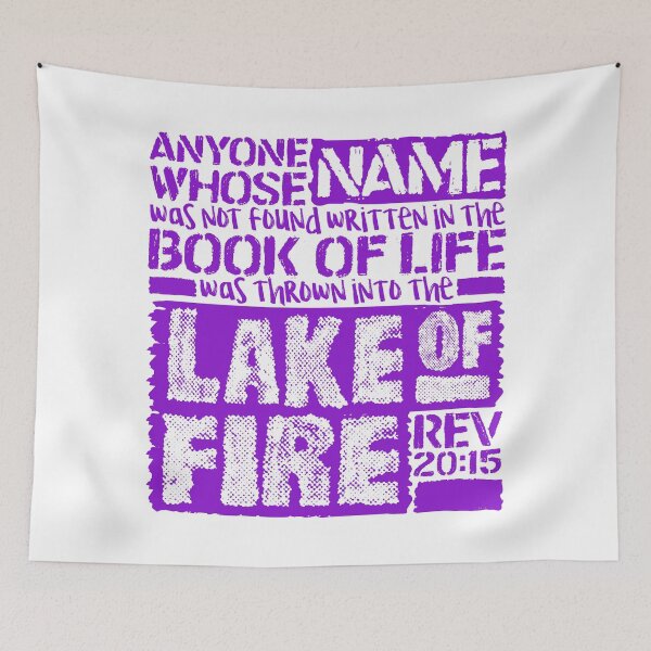 Item preview, Revelation 20:15 Lake Of Fire designed and sold by plushism.