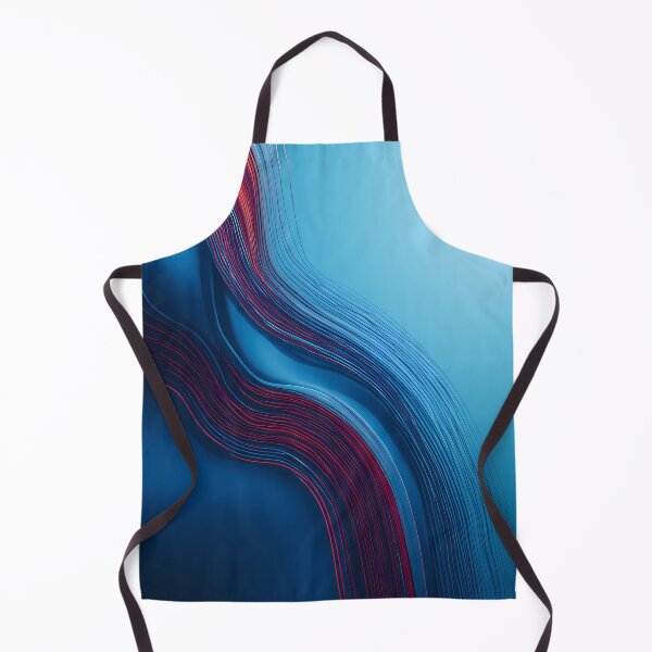 Item preview, Modern Red Blue Abstract Fluid Art Dynamic Colors designed and sold by ART ATTACK ZONE.