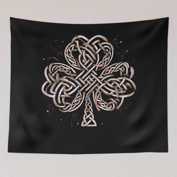 Item preview, Celtic knot Shamrock Clover Celtic Knotwork Heritage designed and sold by clothesy7.