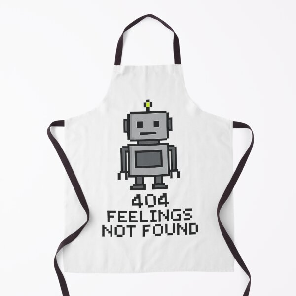 Item preview, 404 Feelings Not Found – Funny Robot Glitch Tech Design designed and sold by 32BlackRoses.