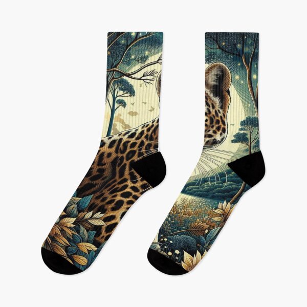 Item preview, Majestic Wildness – The Blue Gaze of the Leopard designed and sold by FotoworldEdel.