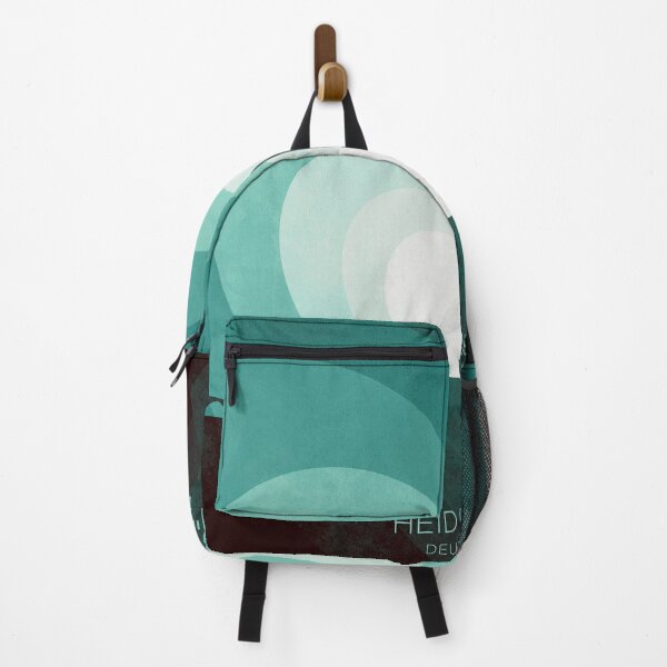 Item preview, Heidelberg Germany Skyline Hearts Teal designed and sold by ArtPrints.
