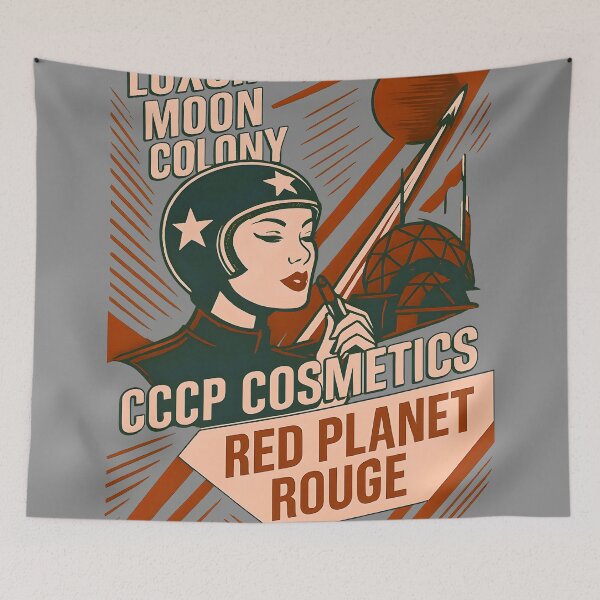 Item preview, CCCP propaganda futuristic fashion designed and sold by Shoot-The-Moon.