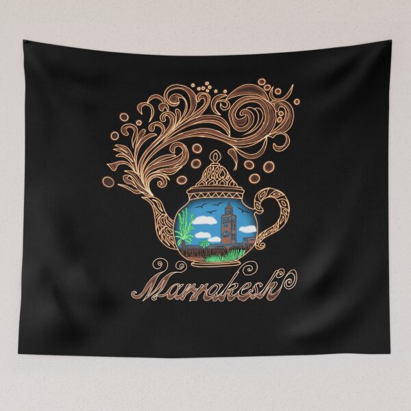 Item preview, Marrakesh Teapot – Moroccan Culture Inspired Art designed and sold by Ramadane_design1.