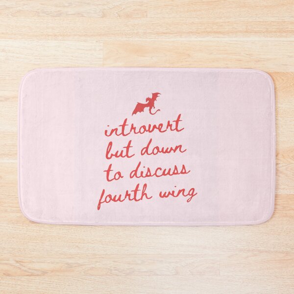 Item preview, Introvert But Down to Discuss Fourth Wing designed and sold by haleyerin.
