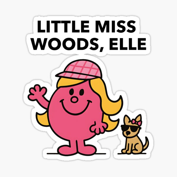 Artikel-Vorschau von Little Miss Elle Woods – Natürlich blond Broadway Mashup Art, designt und verkauft von PricklyBearArt.
