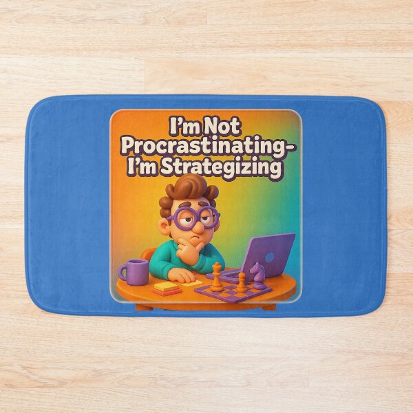 Item preview, Don’t postpone, plan – Humorous statement designed and sold by Girih.