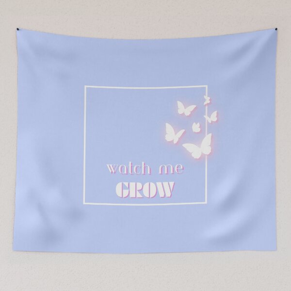 Item preview, Watch me grow, Motivational, Inspirational, Mindset, Preppy designed and sold by Magic Love Art Print.