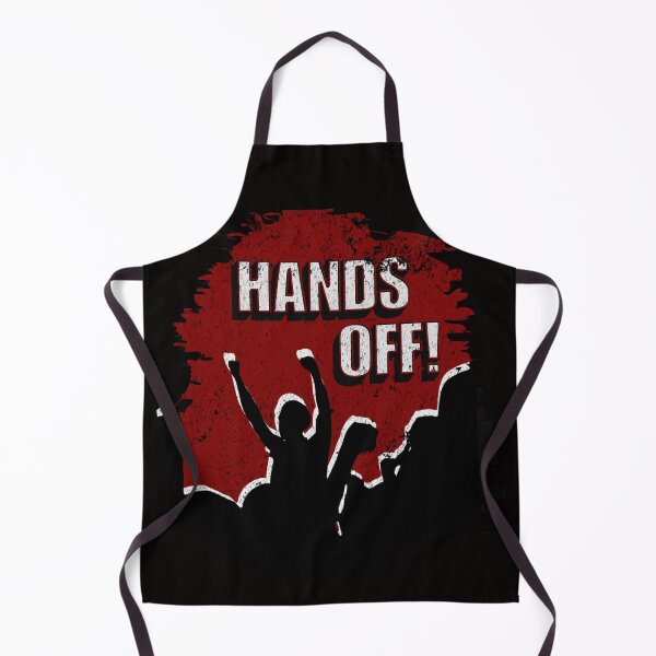 Item preview, Hands off! – Protest silhouette design designed and sold by Dunkelflaute.