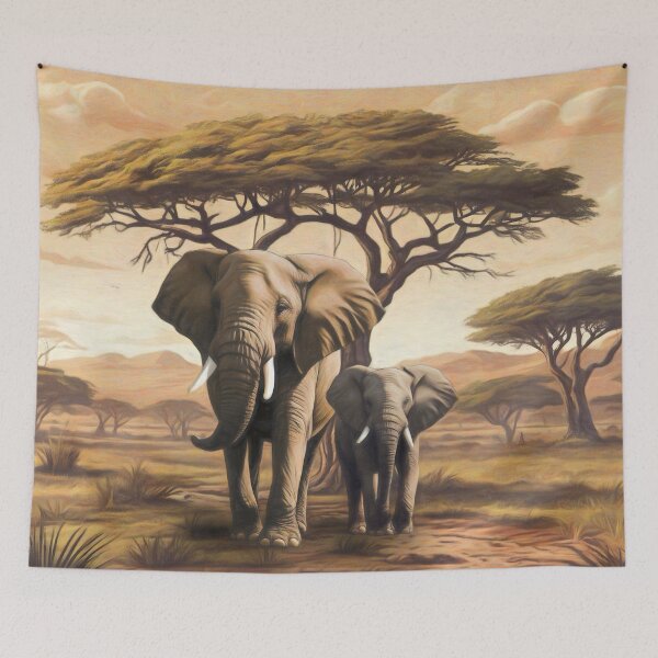Item preview, Elephant Safari  designed and sold by NikkiBear67.