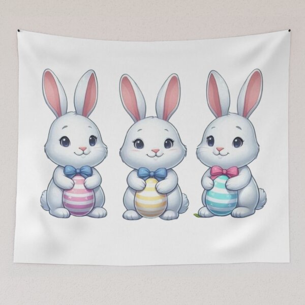 Item preview, Easter Boys Girls Kids Bunny Rabbit Easter Egg Hunt designed and sold by Creat-Des.